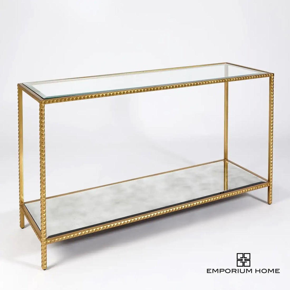 GLOBAL VIEWS STUD CONSOLE TABLE - Consoles