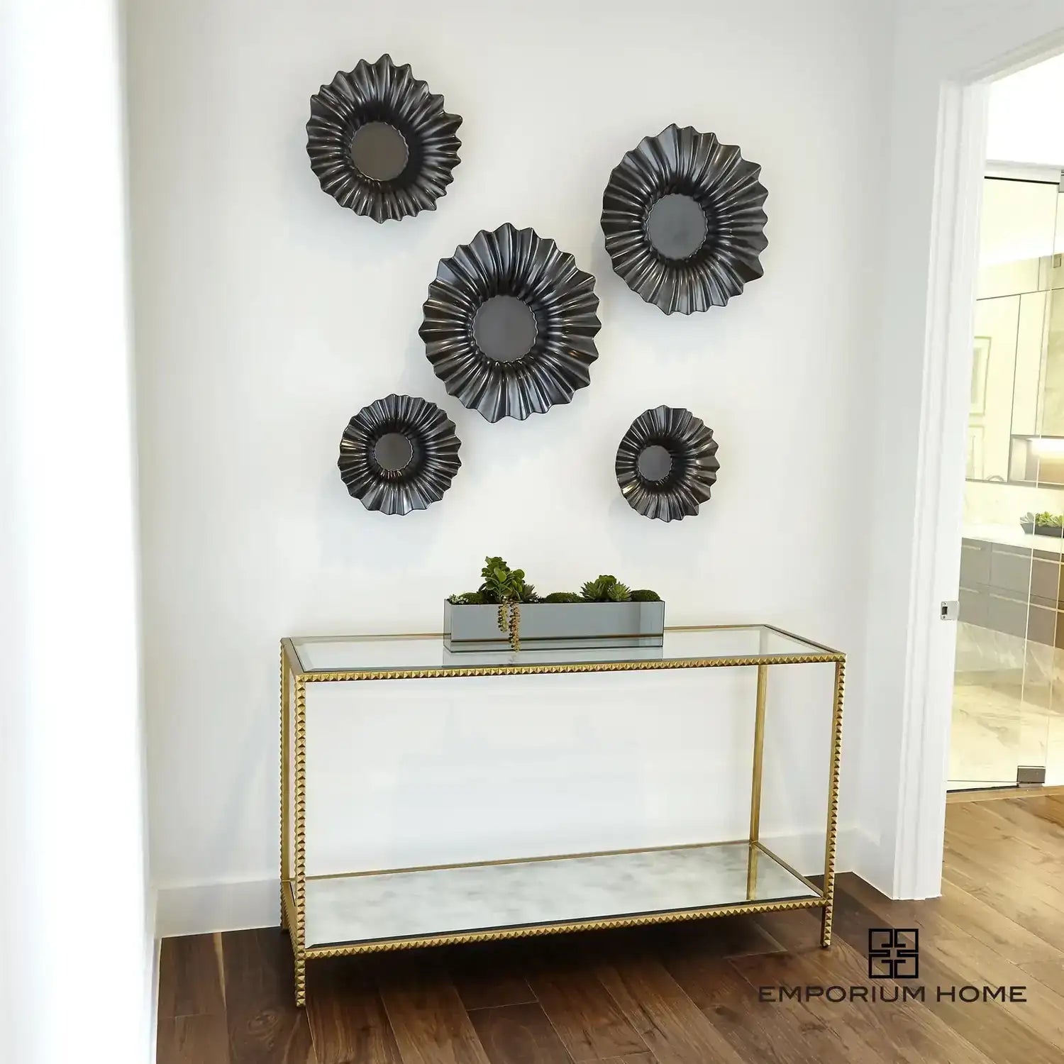 GLOBAL VIEWS STUD CONSOLE TABLE - Consoles