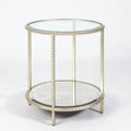 GLOBAL VIEWS STUD END TABLE - Side