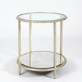 GLOBAL VIEWS STUD END TABLE - Side