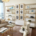 GLOBAL VIEWS STUD ETAGERE - Cabinets & Bar