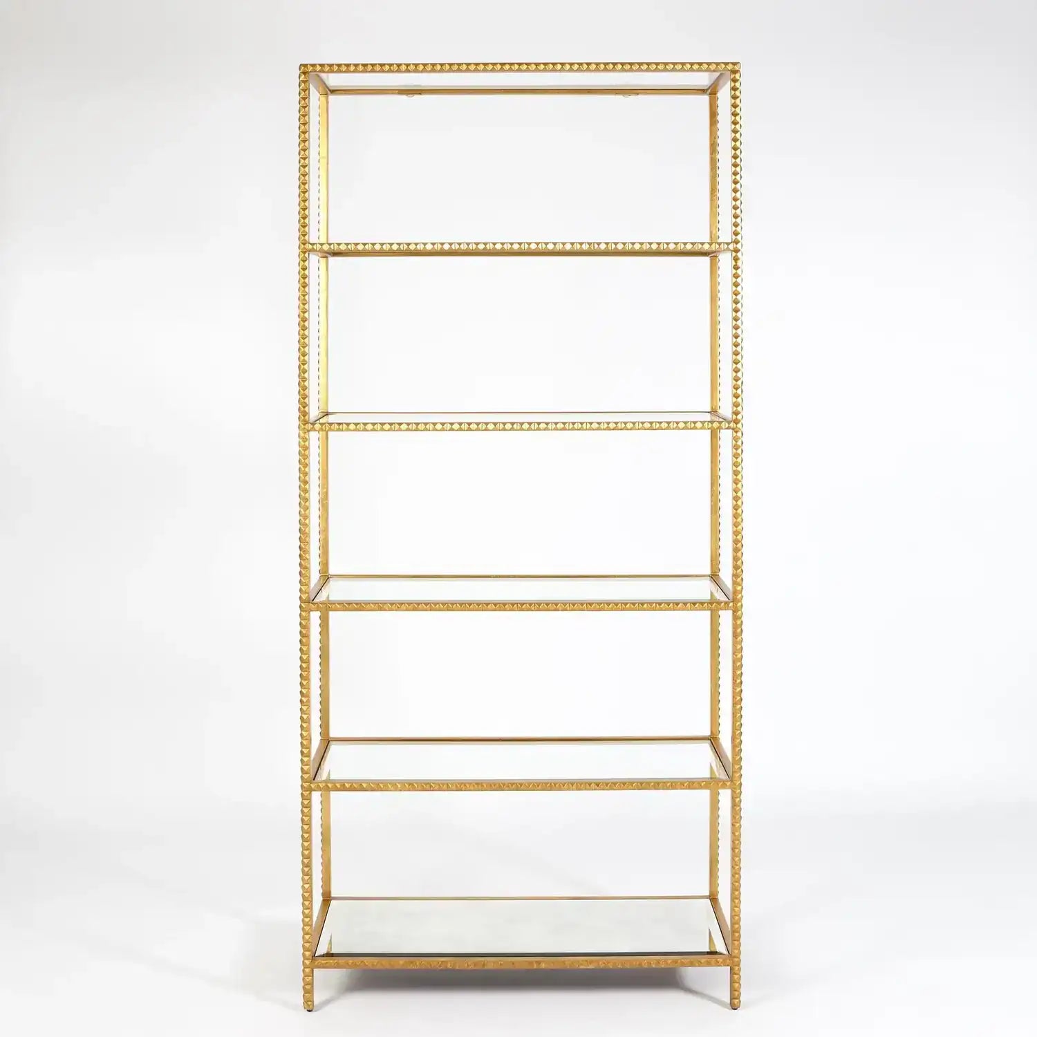 GLOBAL VIEWS STUD ETAGERE - Cabinets & Bar