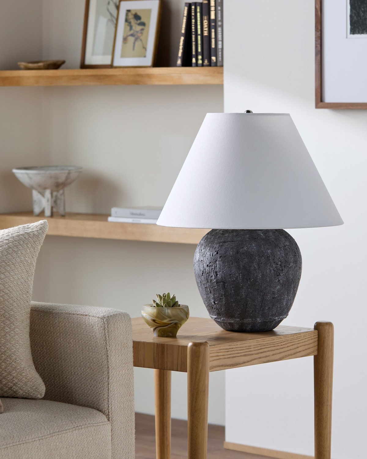 SURYA, WAIRAKI ACCENT TABLE LAMP, TABLE LAMPS