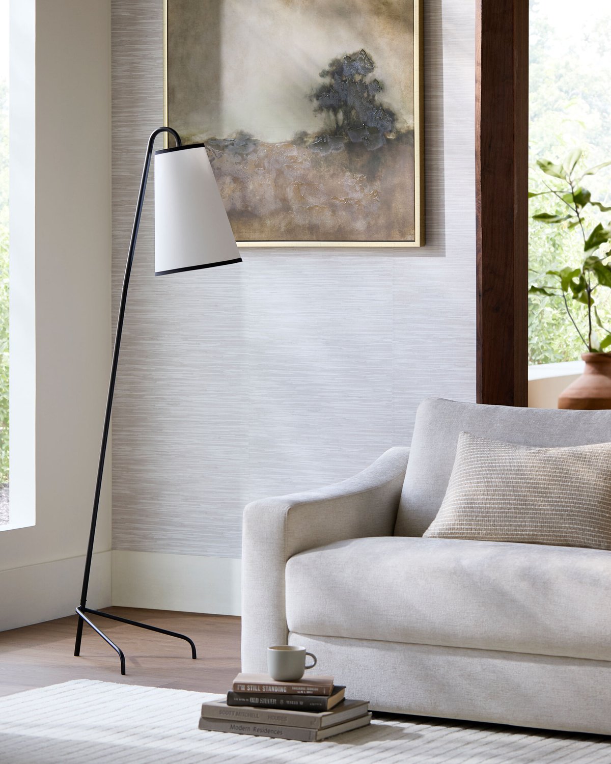 SURYA WITSAND ACCENT FLOOR LAMP - Floor