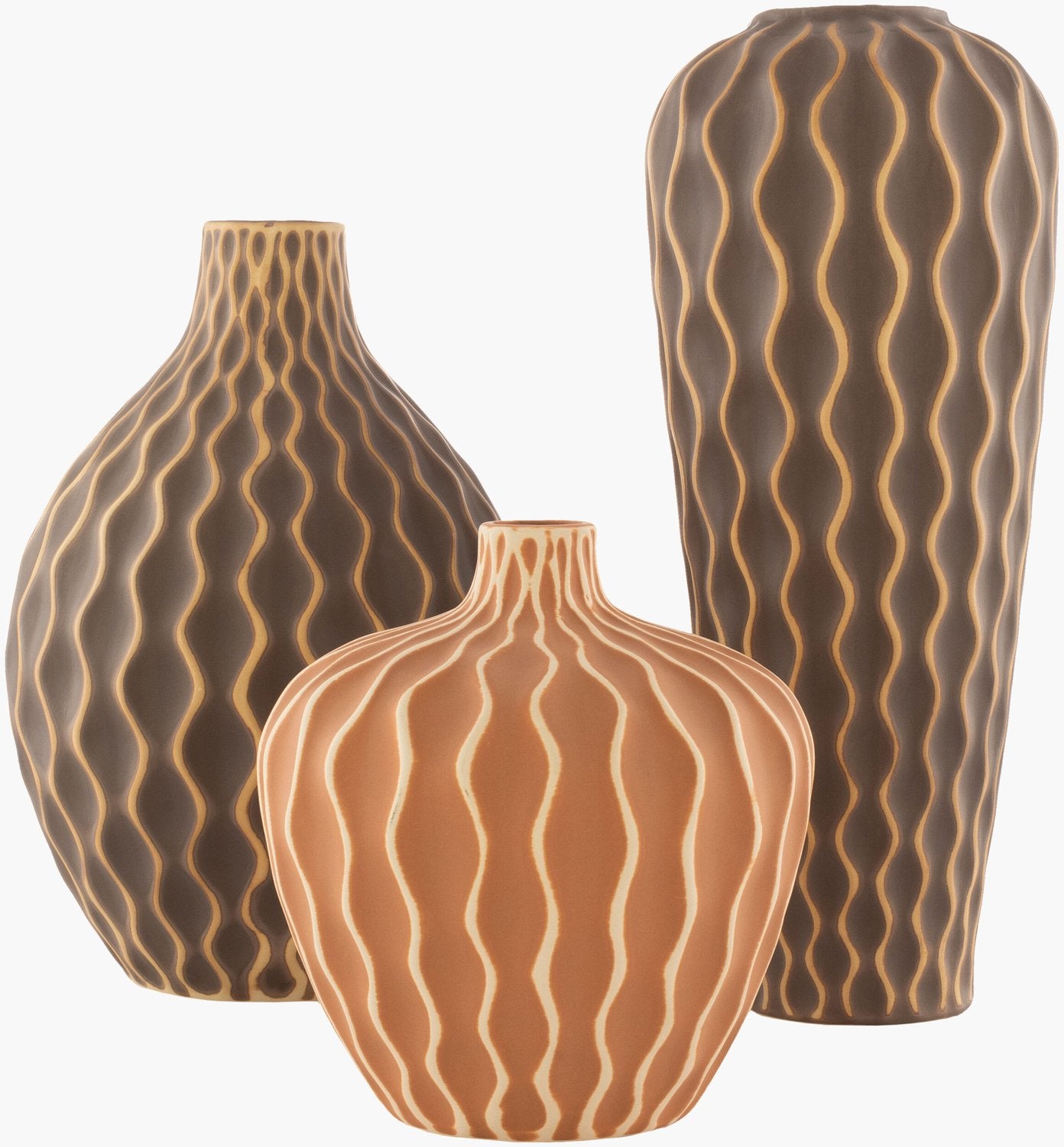 LIVABLISS WAVES VASE - Decorative Accents