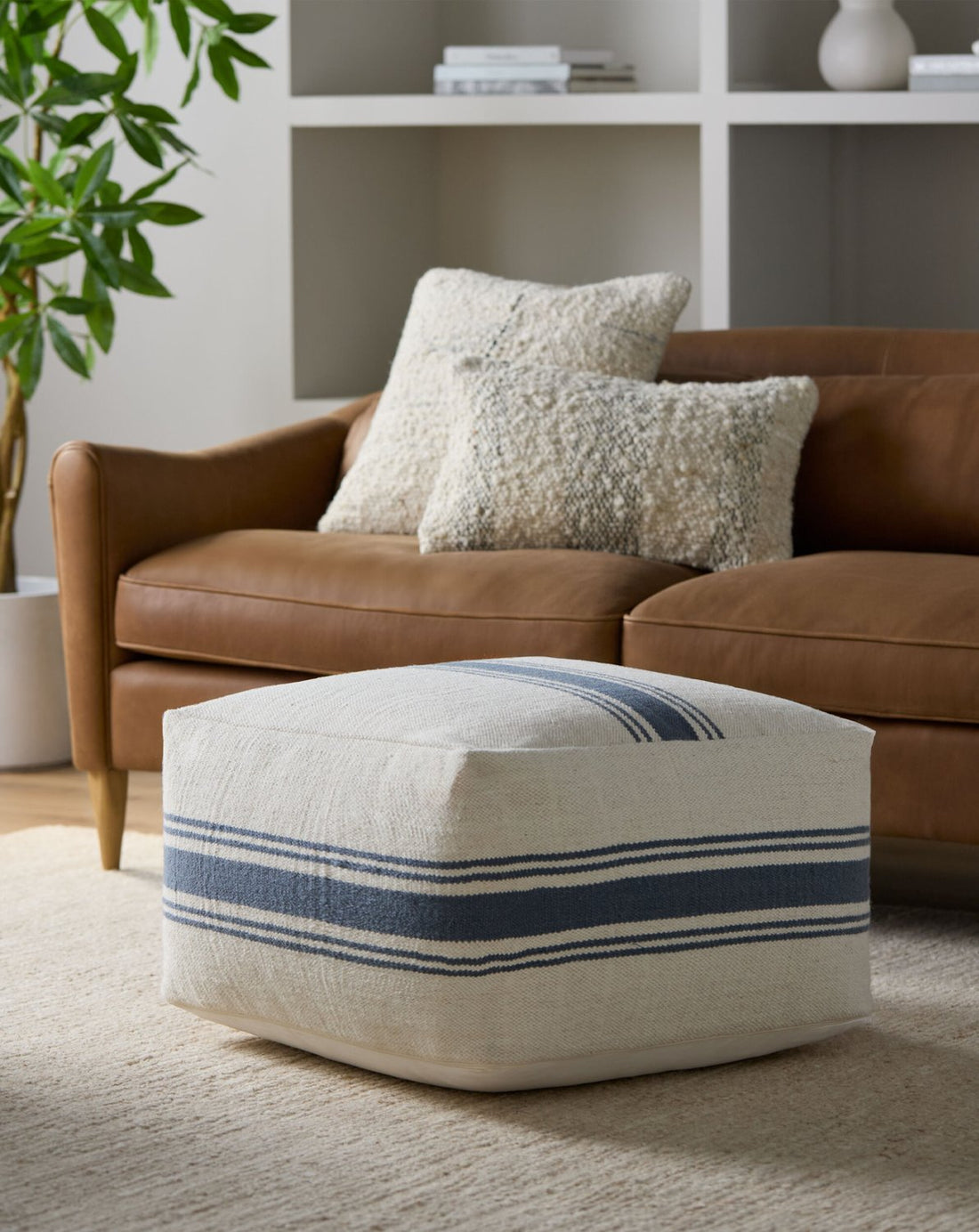 SURYA WAYLON POUF - Benches, Ottoman, Stools