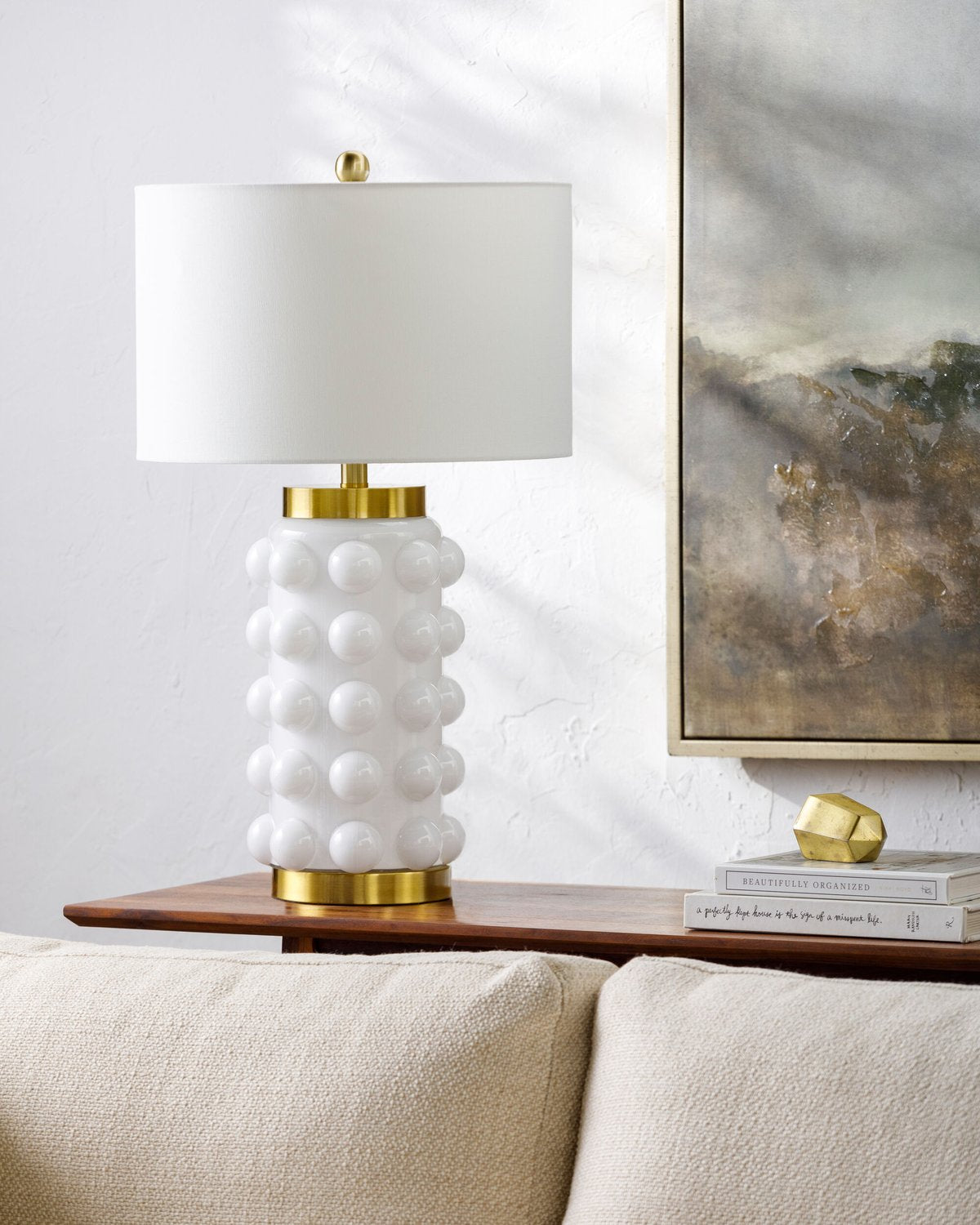 SURYA, YUME ACCENT TABLE LAMP, TABLE LAMPS