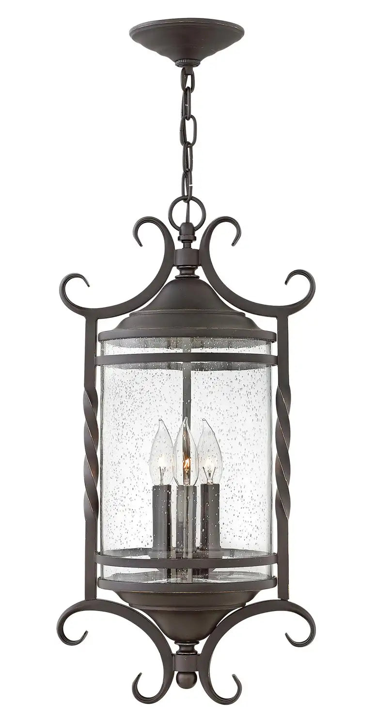 HINKLEY, CASA OUTDOOR PENDANT, OUTDOOR CEILING LIGHTS