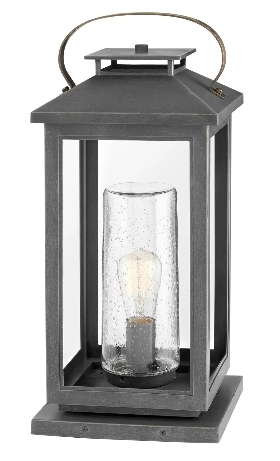 HINKLEY ATWATER PIER MOUNT LANTERN - Post