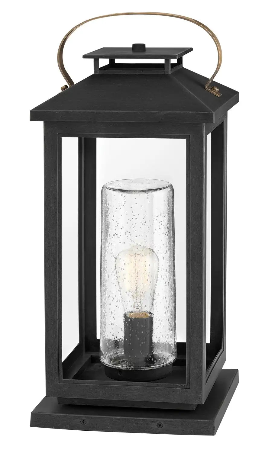 HINKLEY ATWATER PIER MOUNT LANTERN - Post