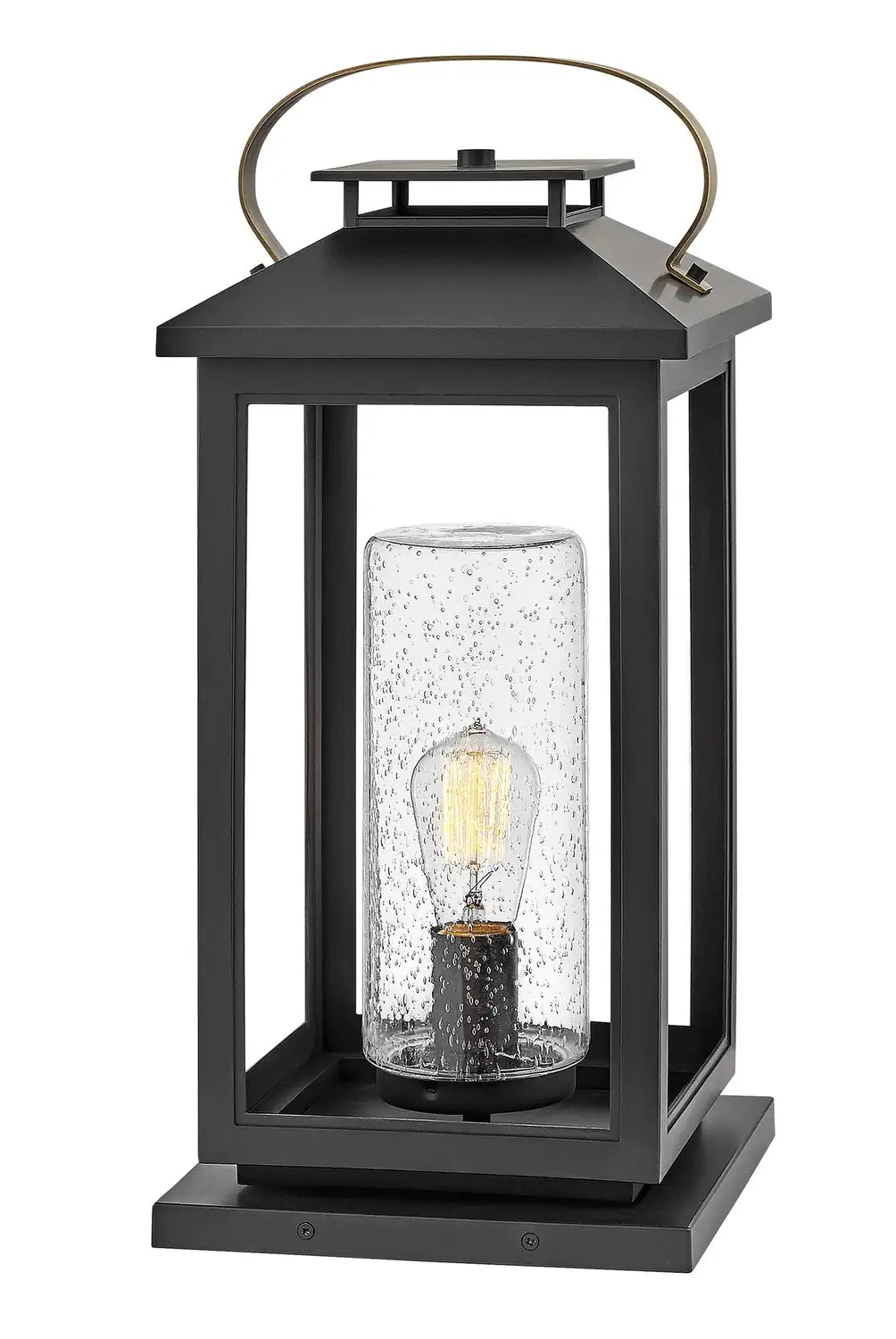 HINKLEY ATWATER PIER MOUNT LANTERN - Post