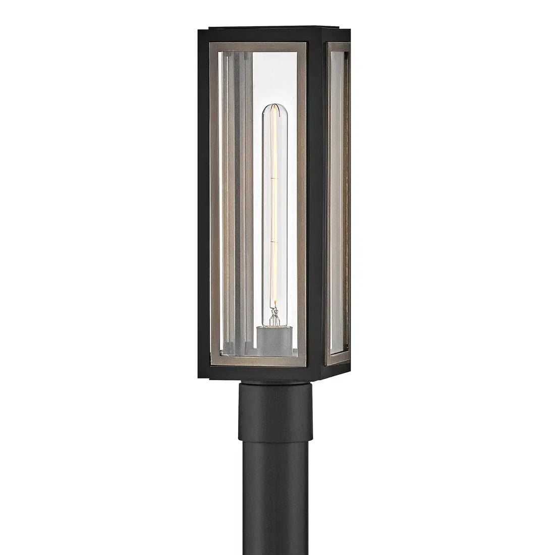 HINKLEY, Shaw Post Mount Lantern, OUTDOOR WALL LIGHTS