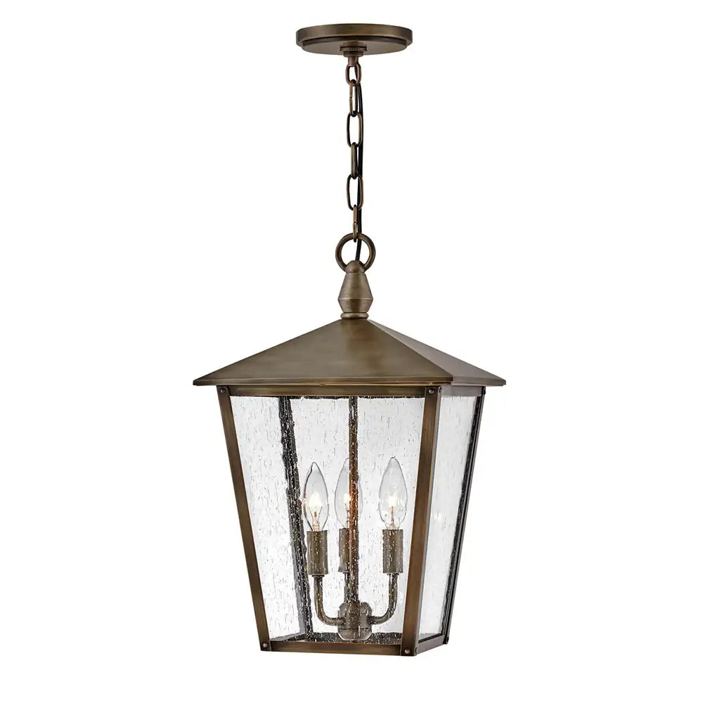 HINKLEY, HUNTERSFIELD OUTDOOR PENDANT, OUTDOOR CEILING LIGHTS