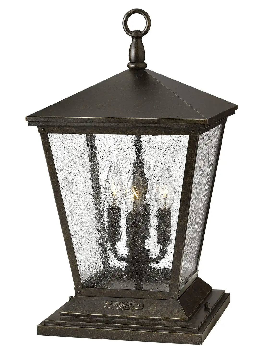 HINKLEY TRELLIS PIER MOUNT LANTERN - Post