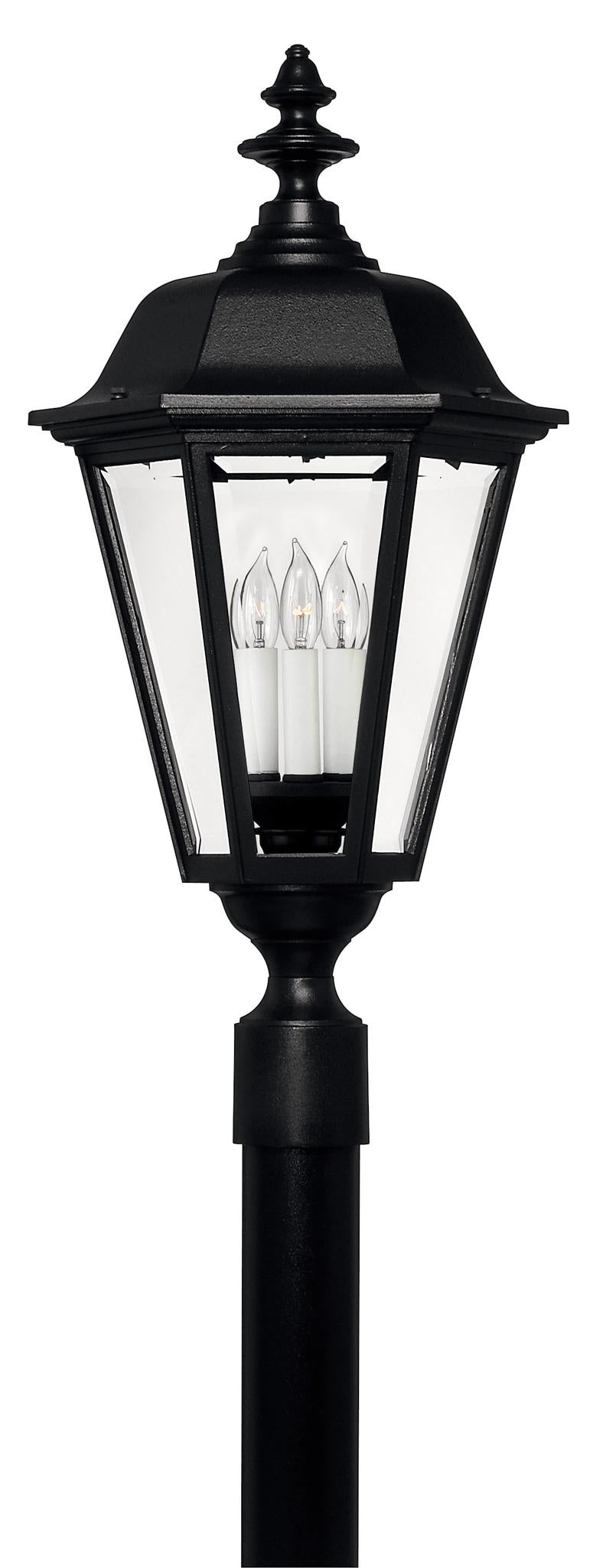 HINKLEY MANOR HOUSE OUTDOOR POST LIGHT - Post