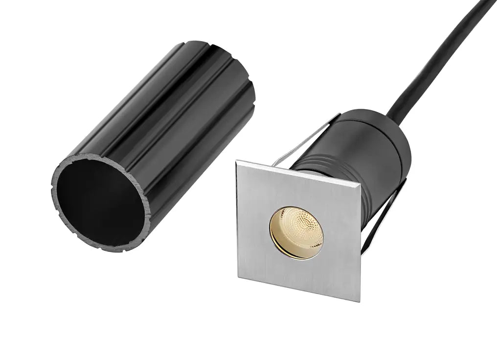 HINKLEY, SPARTA - DOT LED SQUARE BUTTON LIGHT, PATH LIGHTS