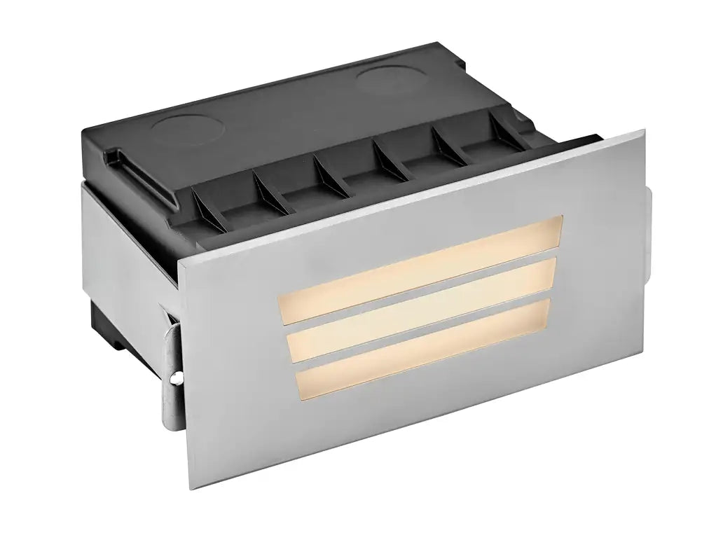 HINKLEY, SPARTA - DASH LED LOUVERED BRICK LIGHT, PATH LIGHTS
