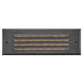HINKLEY, LOUVERED BRICK LIGHT BRICK & STEP, PATH LIGHTS