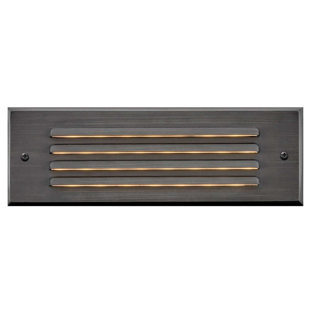 HINKLEY, LOUVERED BRICK LIGHT BRICK & STEP, PATH LIGHTS