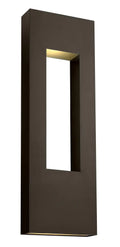 HINKLEY, ATLANTIS INTEGRATED LED OUTDOOR WALL LIGHT, OUTDOOR WALL LIGHTS