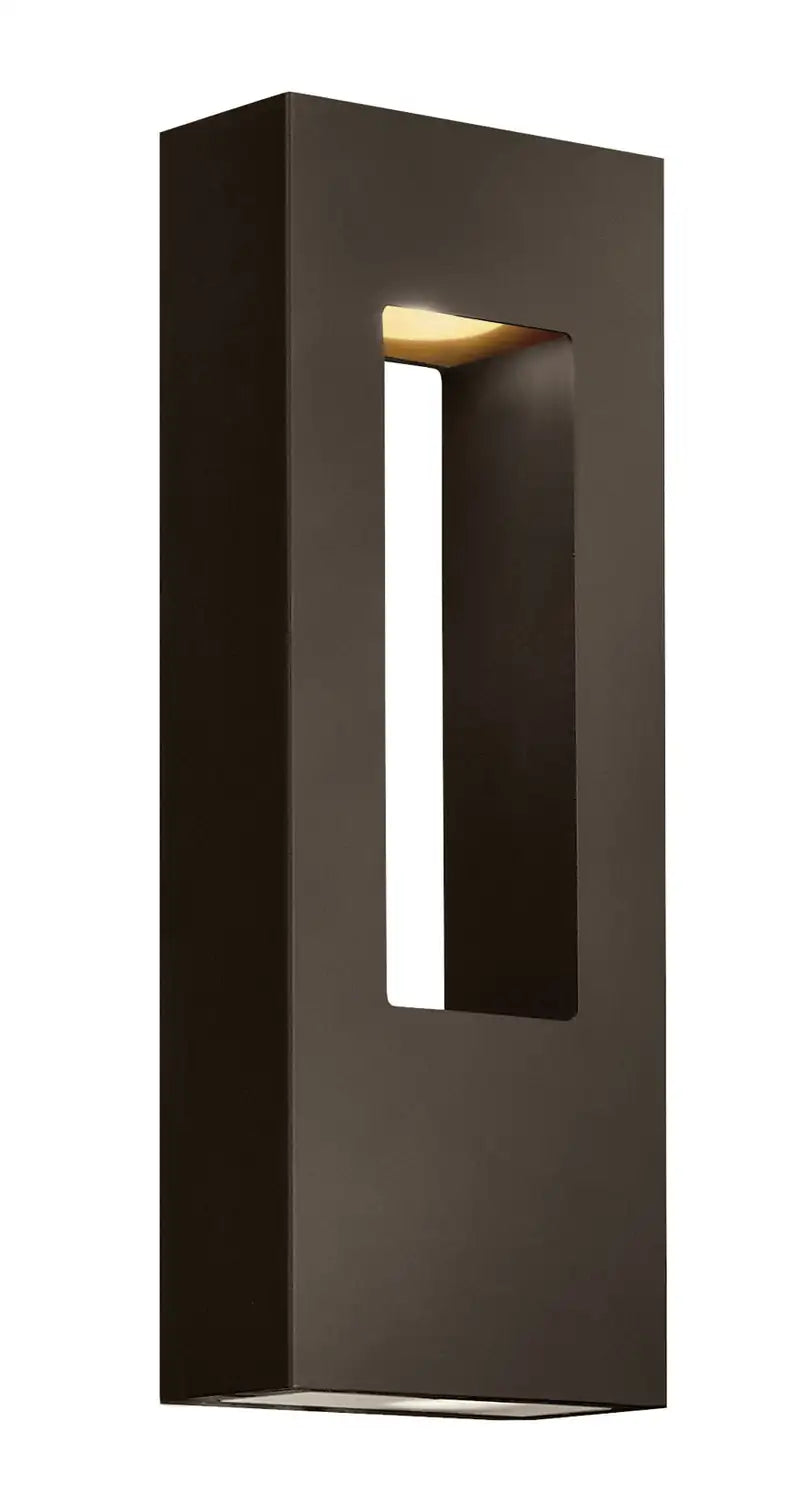 HINKLEY, ATLANTIS INTEGRATED LED OUTDOOR WALL LIGHT, OUTDOOR WALL LIGHTS
