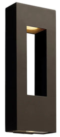 HINKLEY, ATLANTIS INTEGRATED LED OUTDOOR WALL LIGHT, OUTDOOR WALL LIGHTS