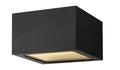 HINKLEY, KUBE FLUSH MOUNT, OUTDOOR CEILING LIGHTS