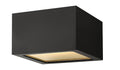 HINKLEY, KUBE FLUSH MOUNT, OUTDOOR CEILING LIGHTS