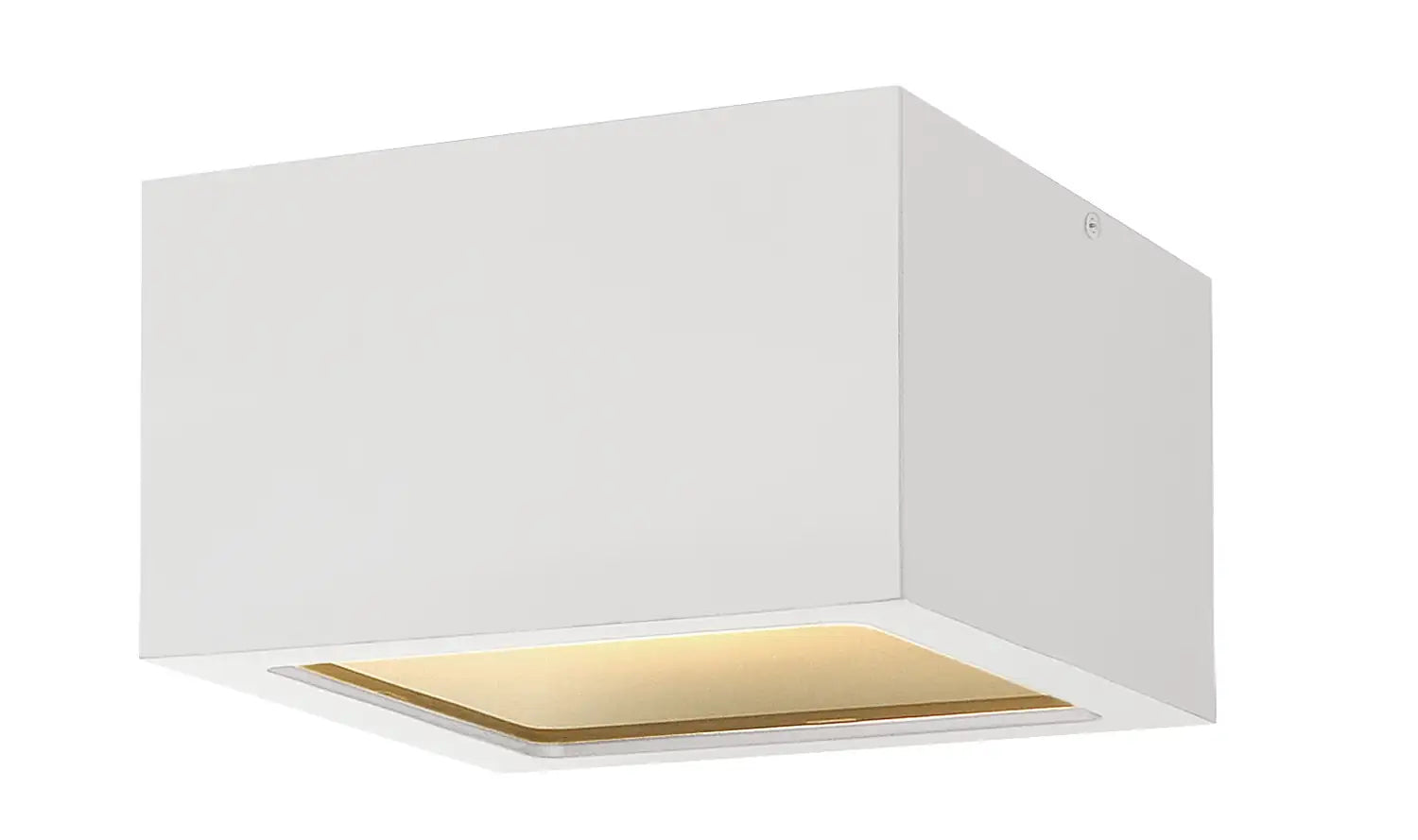 HINKLEY, KUBE FLUSH MOUNT, OUTDOOR CEILING LIGHTS