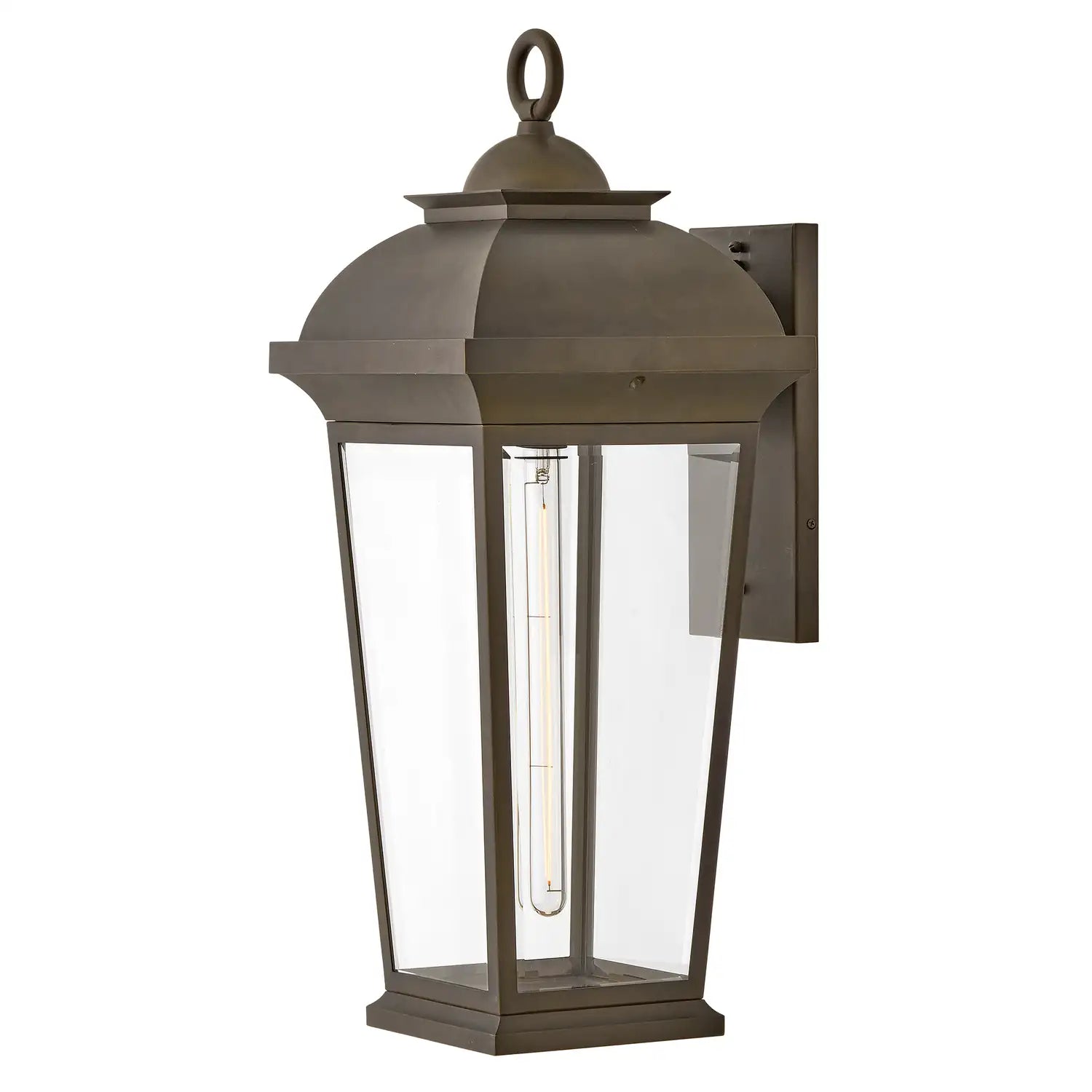 HINKLEY, HAWTHORNE GRANDE WALL MOUNT LANTERN, OUTDOOR WALL LIGHTS