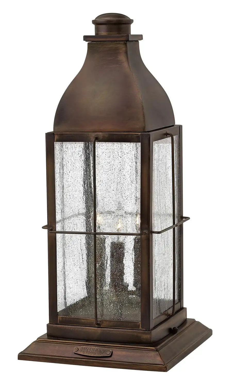 HINKLEY BINGHAM 12V PIER MOUNT LANTERN - Post