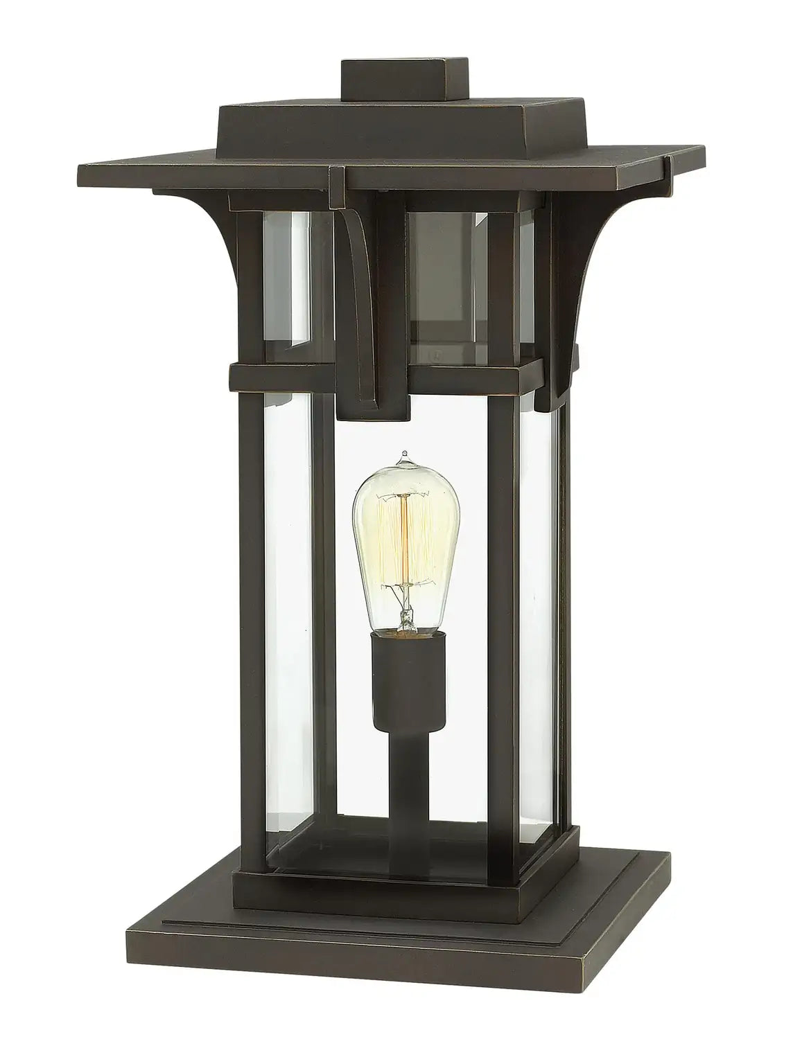HINKLEY MANHATTAN 12V PIER MOUNT LANTERN - Post