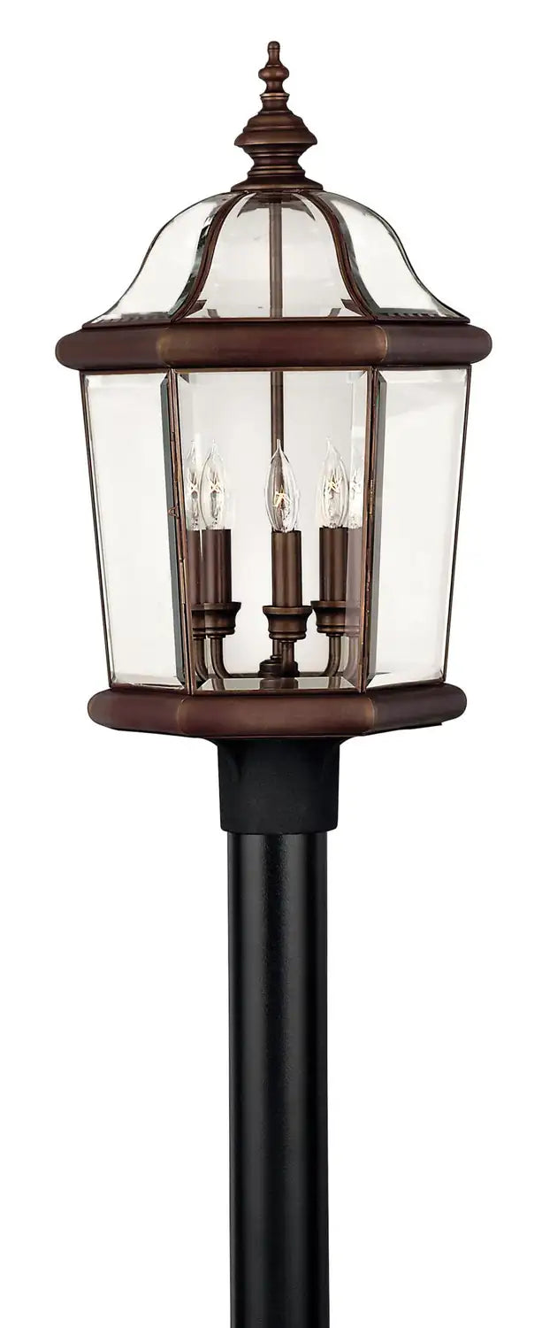 HINKLEY AUGUSTA OUTDOOR POST LIGHT - Post