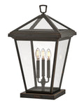 HINKLEY ALFORD PLACE PIER MOUNT LANTERN - Post