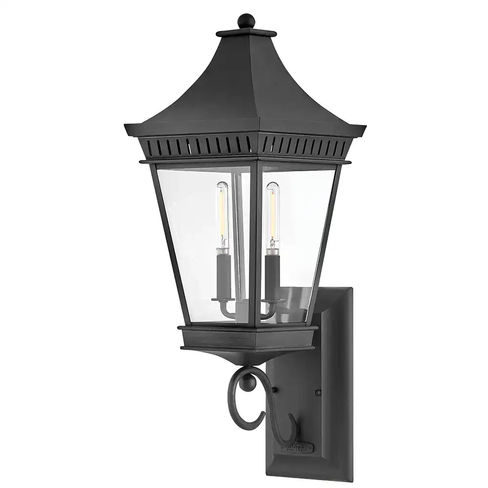 HINKLEY, Chapel Hill Wall Mount Lantern, OUTDOOR WALL LIGHTS