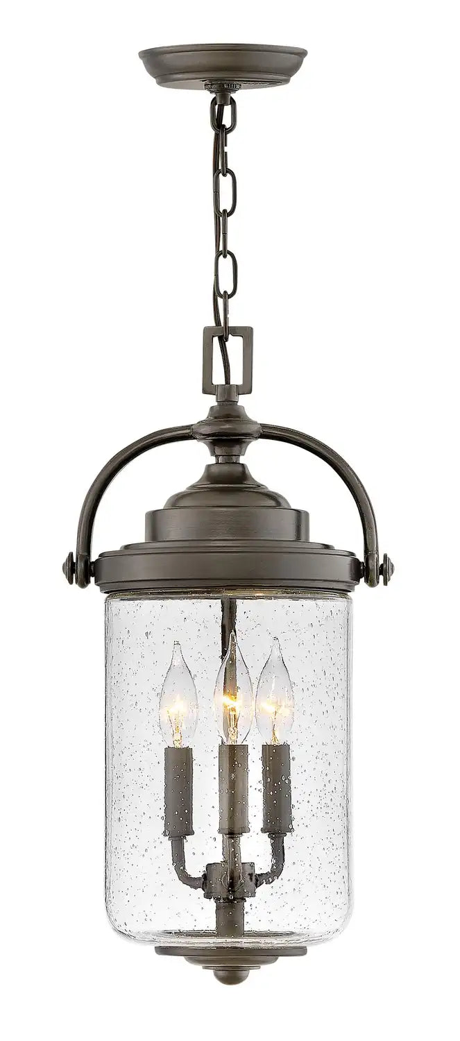 HINKLEY, WILLOUGHBY OUTDOOR PENDANT, OUTDOOR CEILING LIGHTS