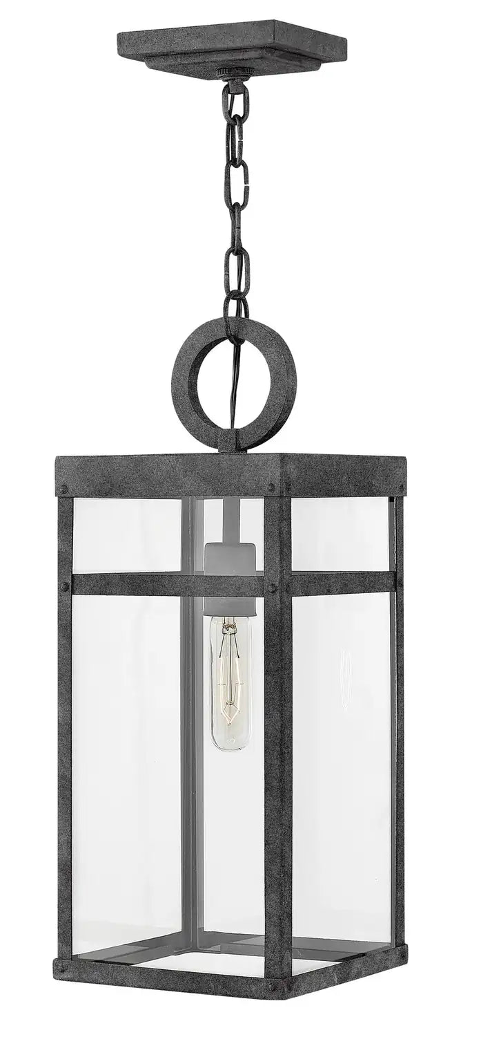 HINKLEY, PORTER OUTDOOR PENDANT, OUTDOOR CEILING LIGHTS