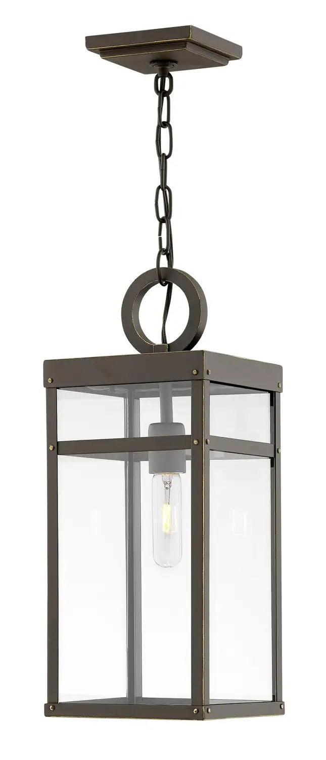 HINKLEY, PORTER OUTDOOR PENDANT, OUTDOOR CEILING LIGHTS