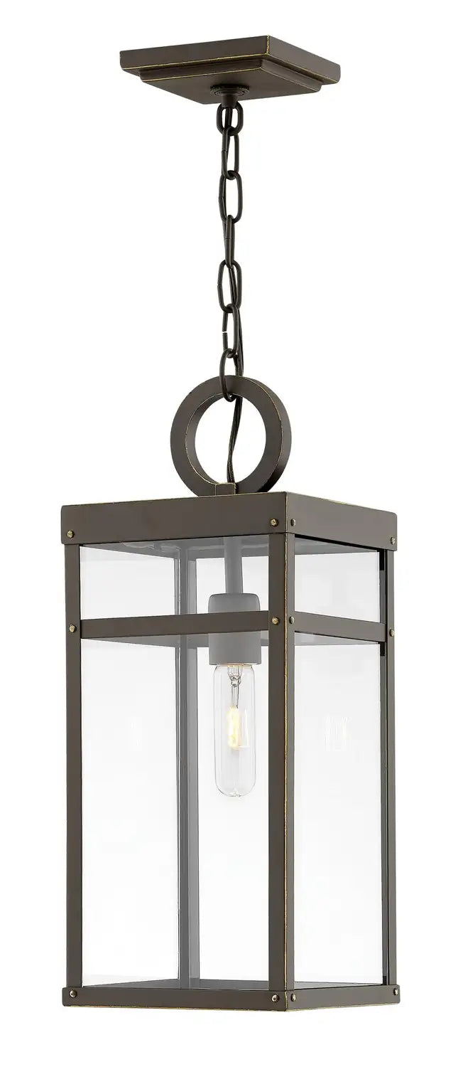 HINKLEY, PORTER OUTDOOR PENDANT, OUTDOOR CEILING LIGHTS