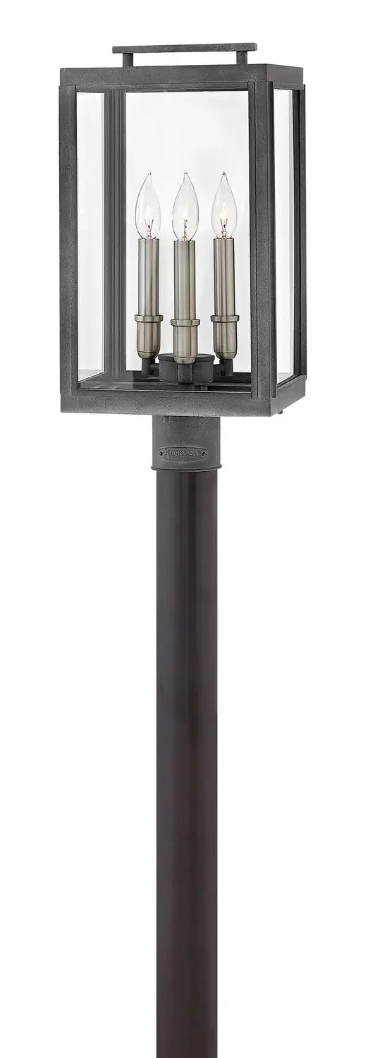 HINKLEY SUTCLIFFE OUTDOOR POST LIGHT - Post
