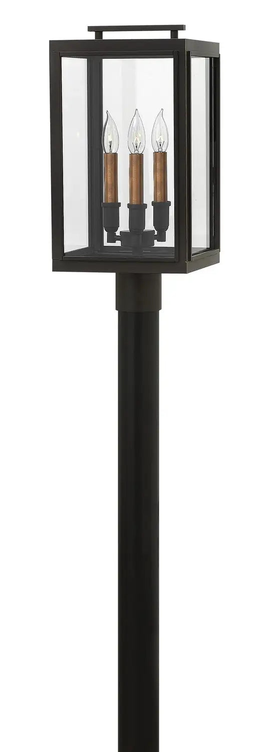 HINKLEY SUTCLIFFE OUTDOOR POST LIGHT - Post