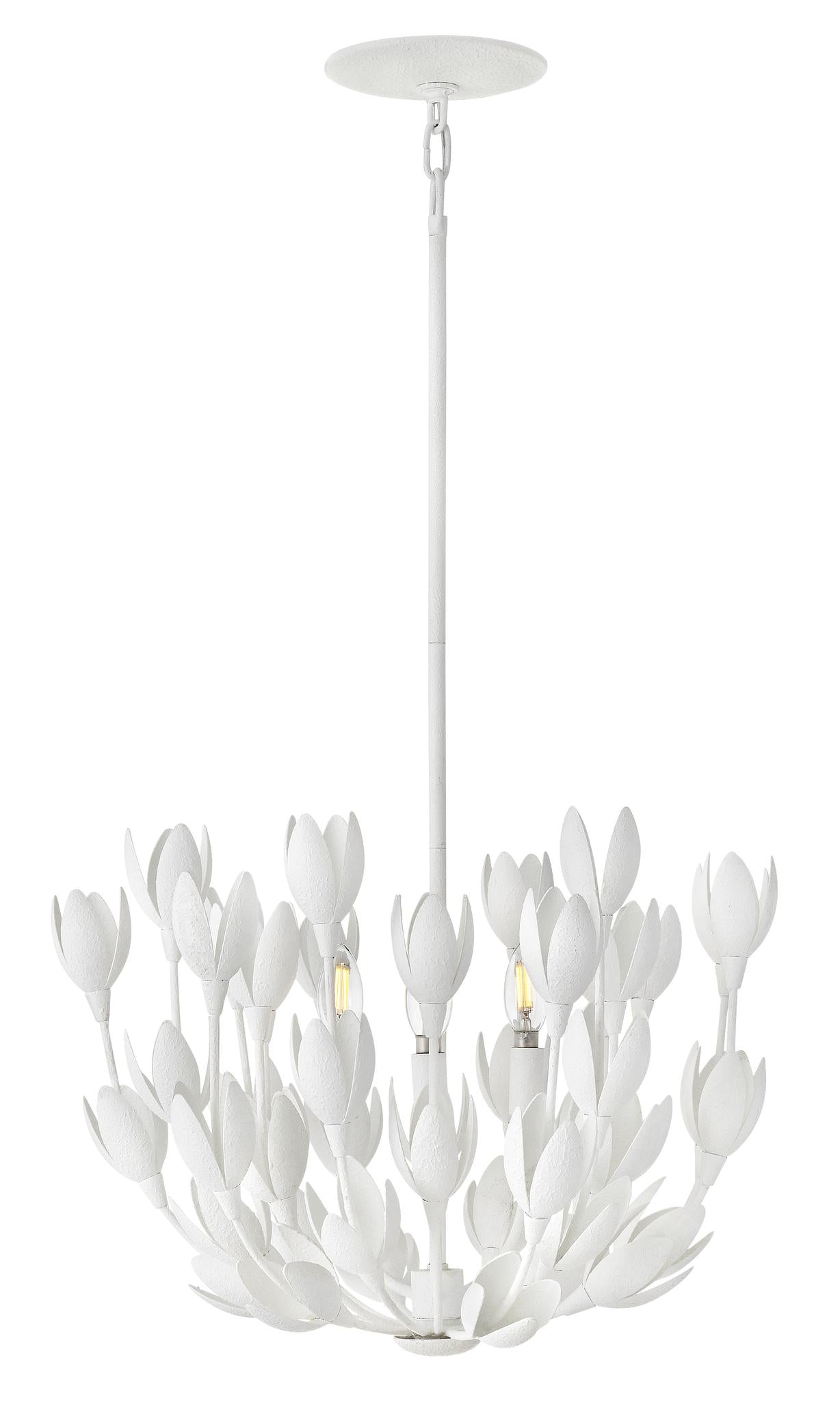 HINKLEY, FLORA SINGLE TIER SEMI-FLUSH MOUNT, PENDANT LIGHT