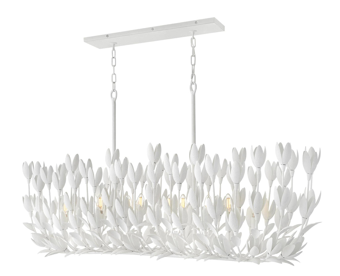 HINKLEY, FLORA LINEAR & OVAL CHANDELIER, PENDANT LIGHT