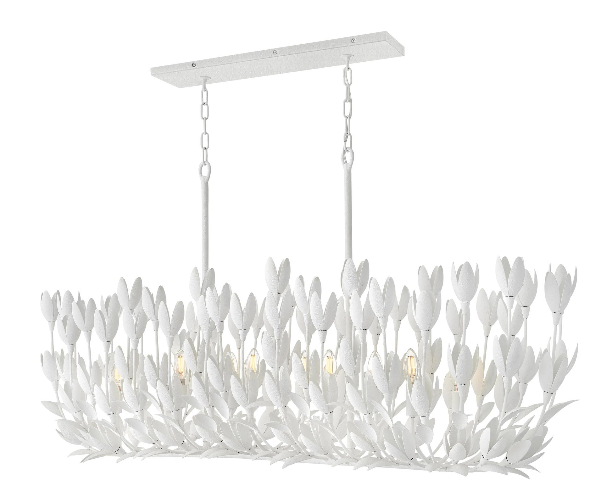 HINKLEY, FLORA LINEAR & OVAL CHANDELIER, PENDANT LIGHT
