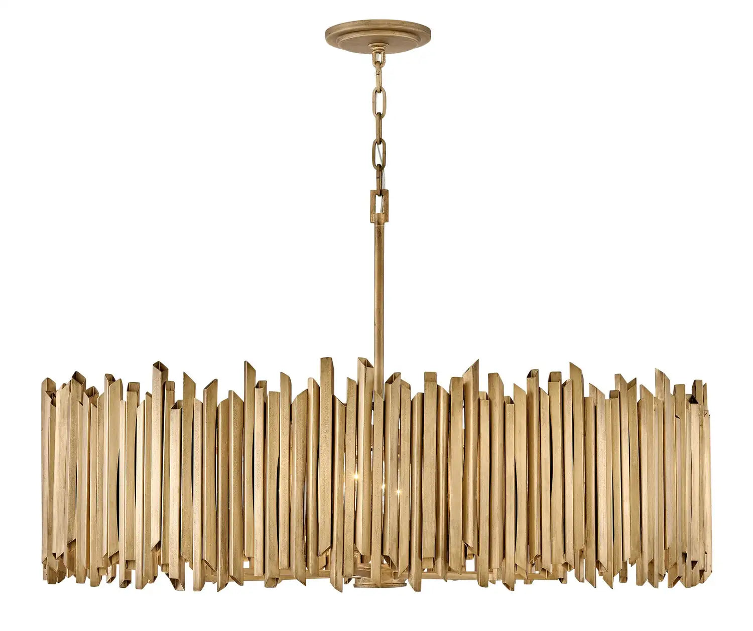 HINKLEY, ROCA DRUM CHANDELIER, PENDANT LIGHT