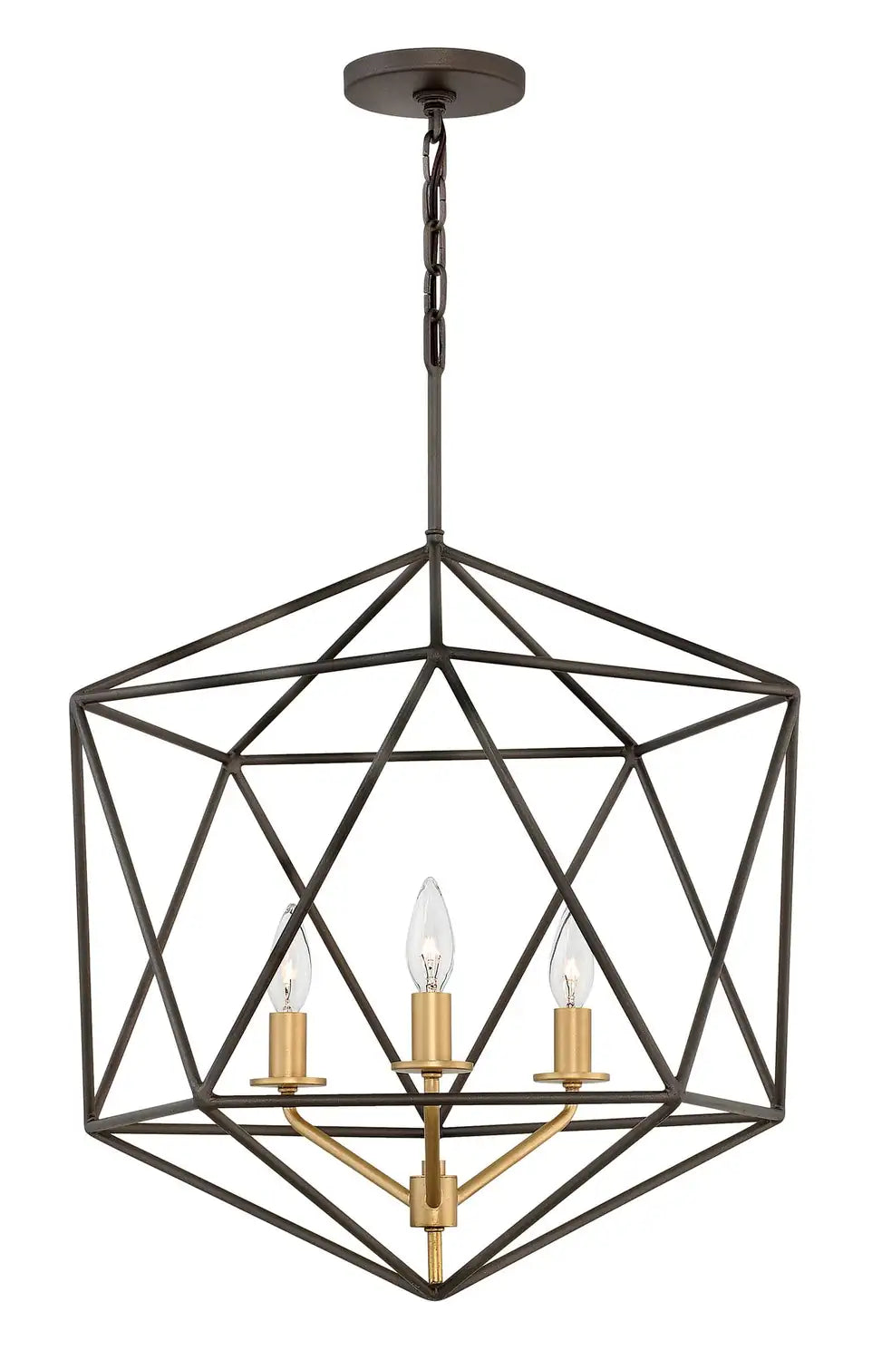 HINKLEY, ASTRID PENDANT OPEN FRAME CHANDELIER, PENDANT LIGHT