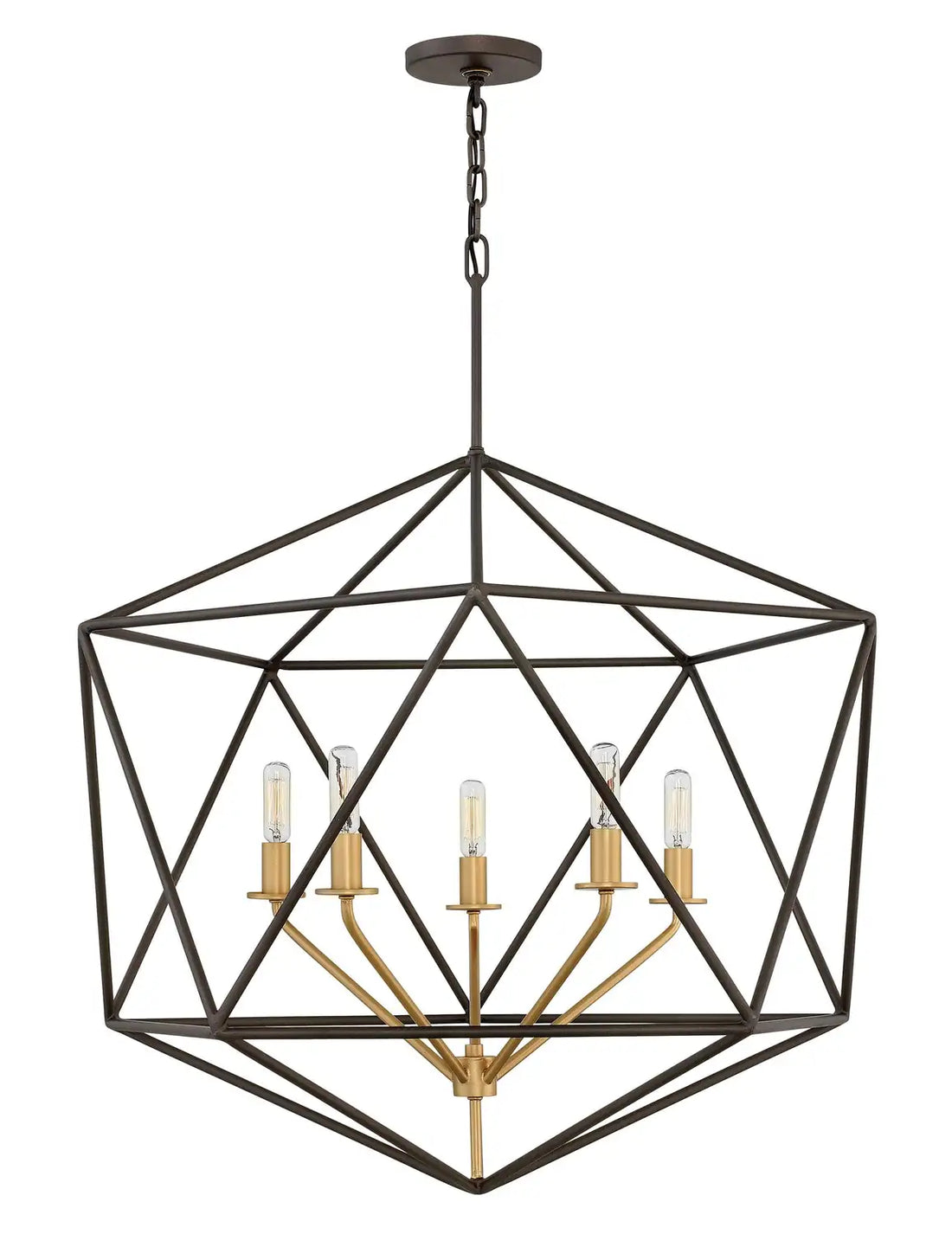 HINKLEY, ASTRID OPEN FRAME CHANDELIER, PENDANT LIGHT