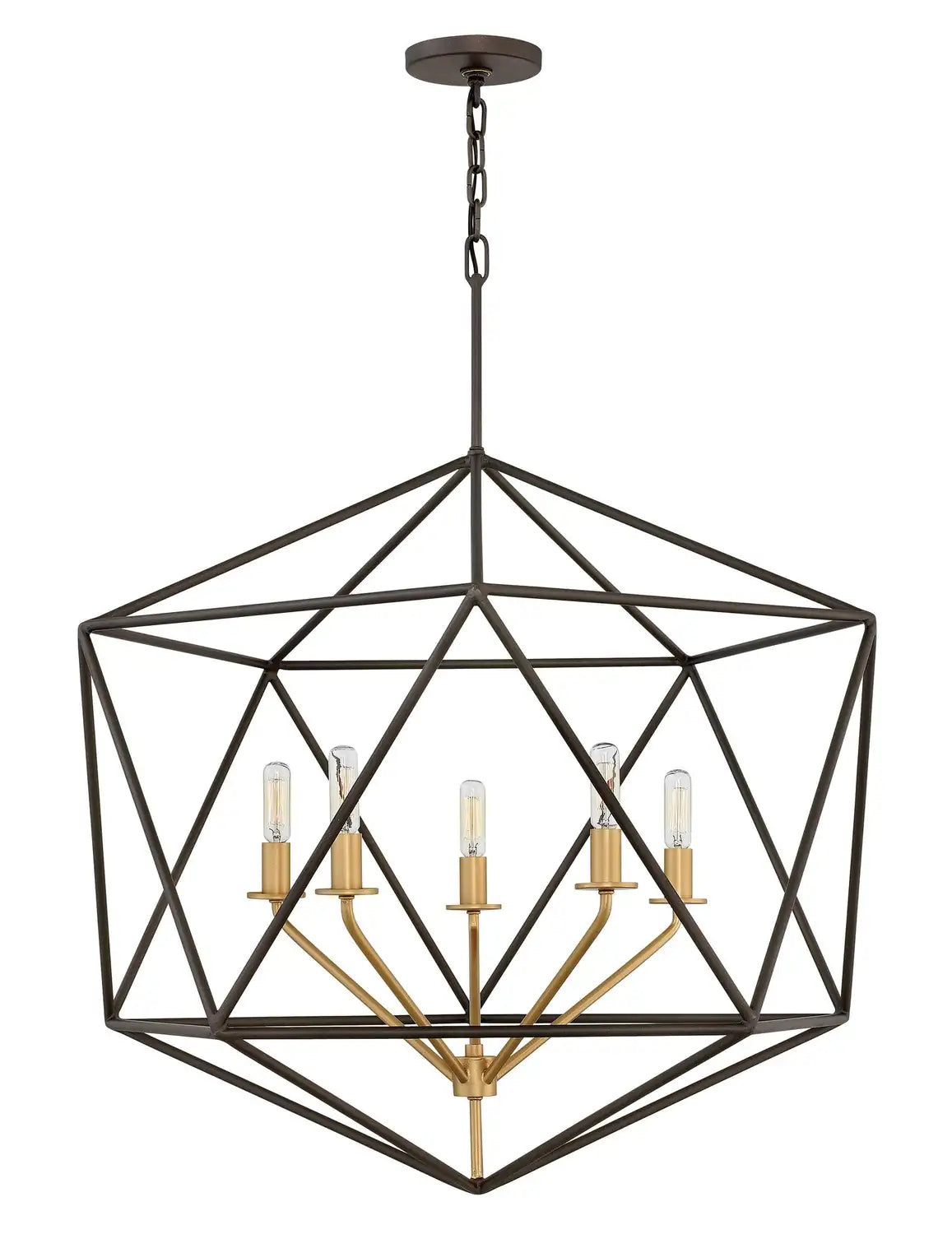 HINKLEY, ASTRID OPEN FRAME CHANDELIER, PENDANT LIGHT