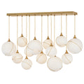 HINKLEY, SKYE LINEAR & OVAL CHANDELIER, PENDANT LIGHT