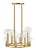 HINKLEY, ALCHEMY SINGLE TIER CHANDELIER, PENDANT LIGHT